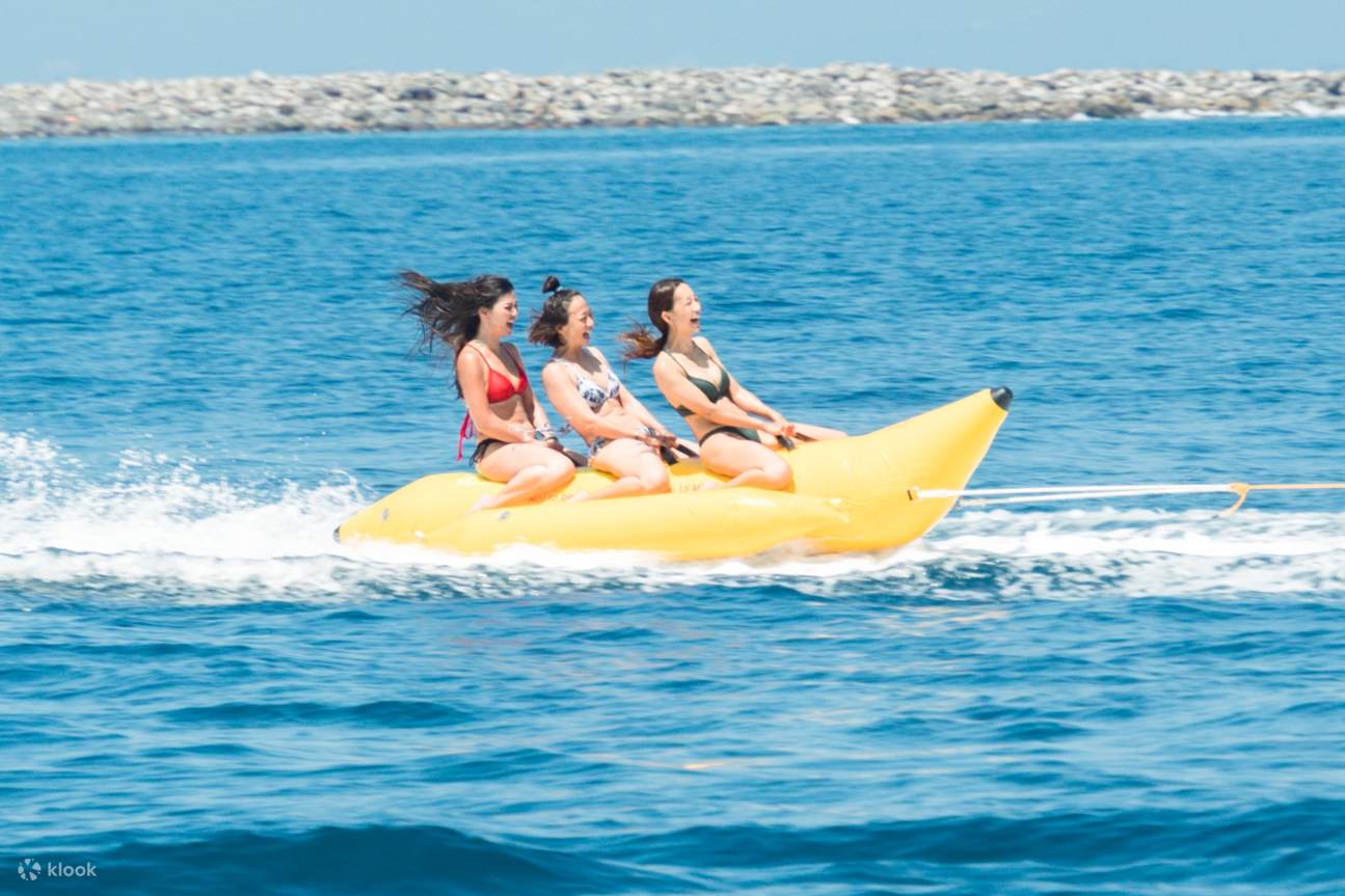 Mar de leche de la isla Tortuga: fiesta acuática en el mar, SUP, tobogán acuático, banana acuática, esnórquel, pesca en el mar | Yate, lancha rápida, velero